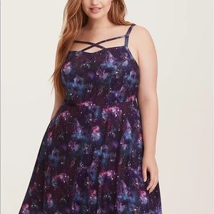 Torrid Lilo and Stitch Galaxy Dress